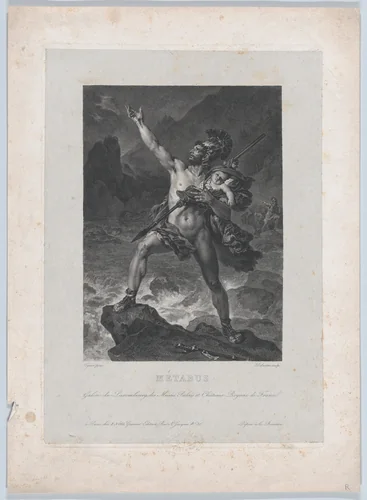 Métabus by Louis Jean Désiré Delaistre, print, 1825-1835