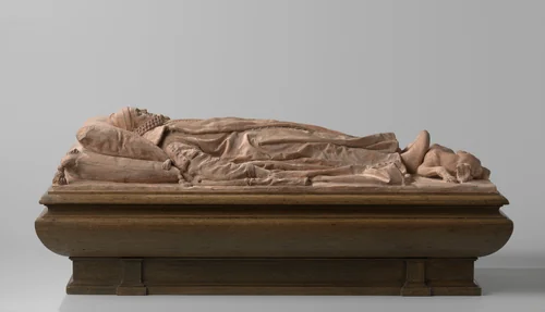 Willem I, prins van Oranje, op zijn praalbed by Hendrick de Keyser, other, 1613-1614