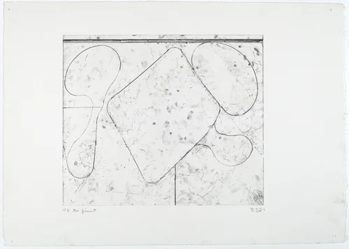 Card Game by Richard Diebenkorn, print, 1981