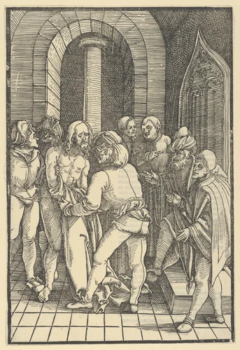 Christ Stripped, from Speculum passionis domini nostri Ihesu Christi by Hans Schäufelein, print, 1507