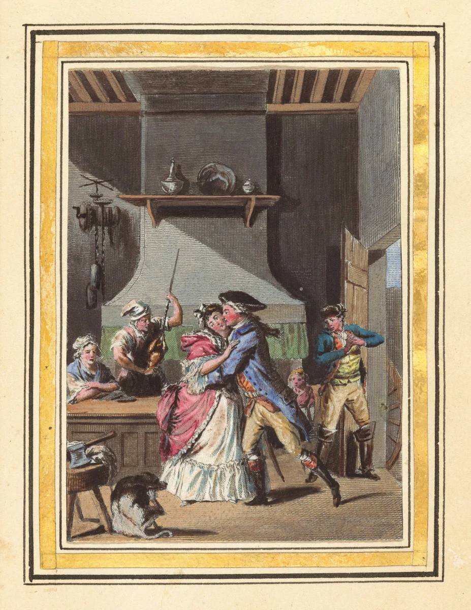 Histoire de Manon Lescaut (volume I) by Louis-Joseph Lefevre, volume, 1797