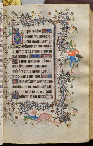 Hours of Charles the Noble, King of Navarre (1361-1425): fol. 118r, Text by Master of the Brussels Initials and Associates, book, 1400-1410