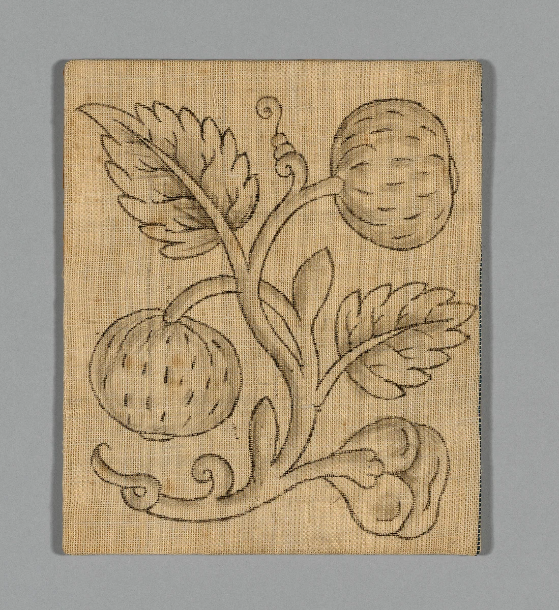 Needlework Pattern by England, textile, 1601-1700