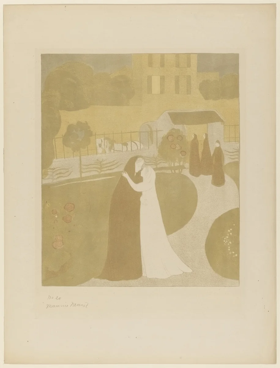 The visitation (La visitation) by Maurice Denis, print, 1896