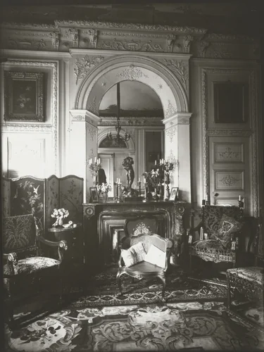 Interior by Eugène Atget, photograph, 1871