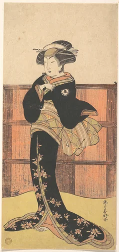 Kabuki Actor Iwai Hanshirō IV by Katsukawa Shunkō (勝川春好), print, 1768-1788