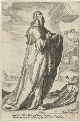 David by Unknown, print, 1589