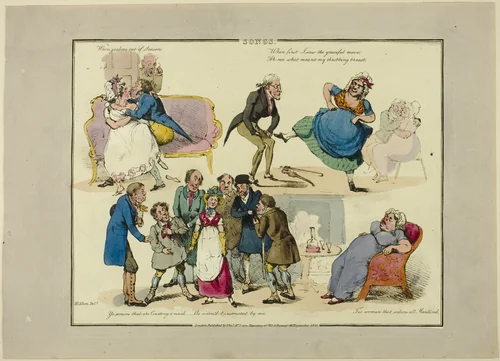 Plate from Illustrations to Popular Songs by Henry Alken, print, 1822