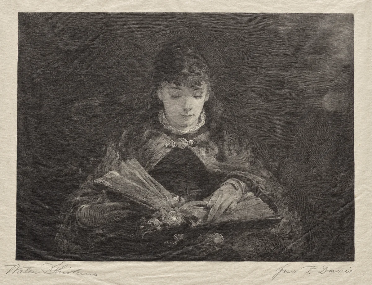 Among the Old Poets by John Parker Davis, print, 1887