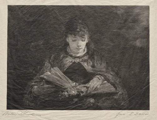 Among the Old Poets by John Parker Davis, print, 1887
