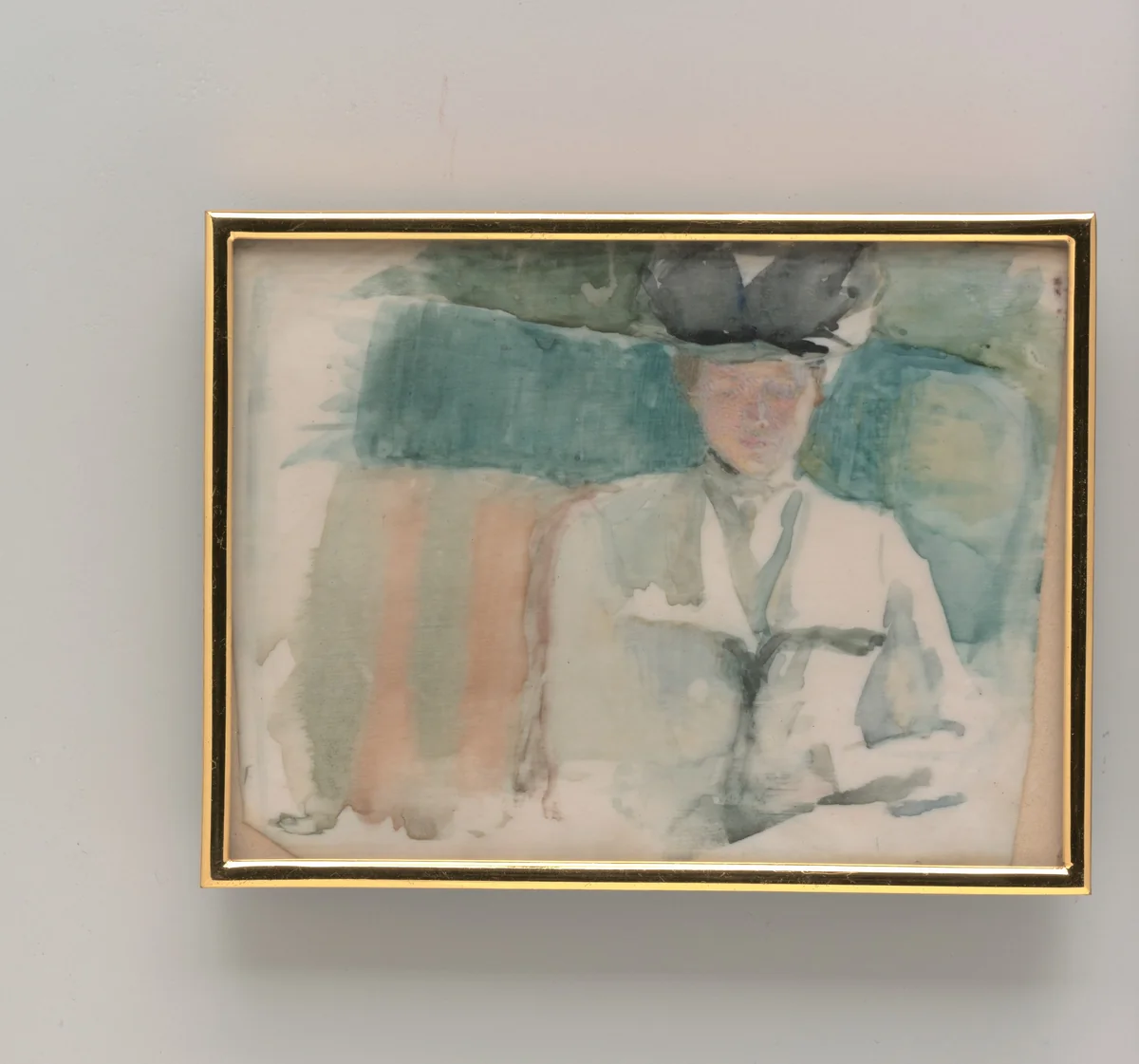 Portrait of a Lady by Theodora W. Thayer, artwork, 1893-1903