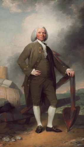 Patrick Tracy by John Trumbull, painting, 1784-1786