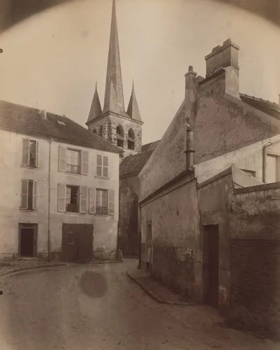 Jouy-en-Josas, église by Eugène Atget, photograph, 1925