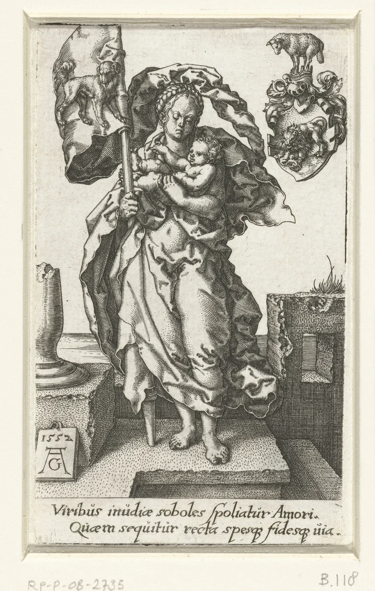 Naastenliefde by Unknown, print, 1552