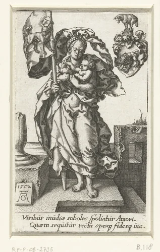 Naastenliefde by Unknown, print, 1552