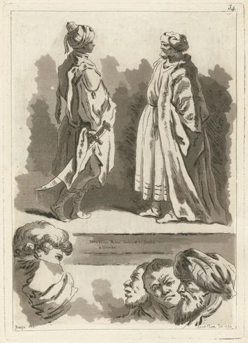 Fragments choisis dans les Peintures et les tableaux les plus intéressants des palais et des églises de l'Italie (Fragments chosen from the most interesting paintings and canvases of the palaces and churches of Italy) by Jean Claude Richard, volume, 1767-1775