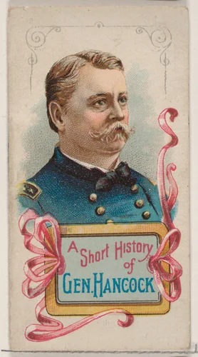 A Short History of General Winfield Scott Hancock, from the Histories of Generals series of booklets (N78) for Duke brand cigarettes by W. Duke, Sons & Co., print, 1888