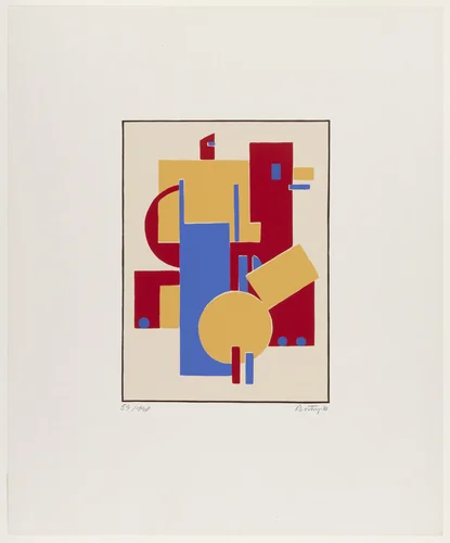 Album MA by Sándor Bortnyik, print, 1921