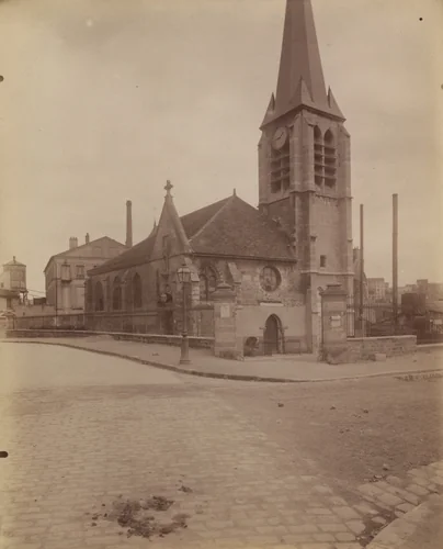 Gentilly -- Vieille église by Eugène Atget, photograph, 1901