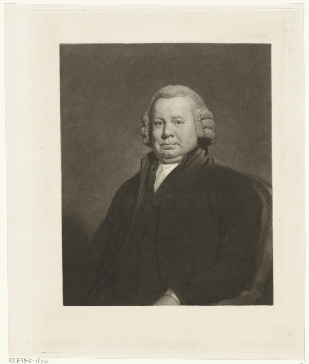 Portret van de dichter Jeronimo de Bosch by Charles Howard Hodges, print, 1788-1837