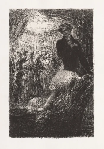 Fantastic Symphony: A Ball by Henri Fantin-Latour, print, 1888
