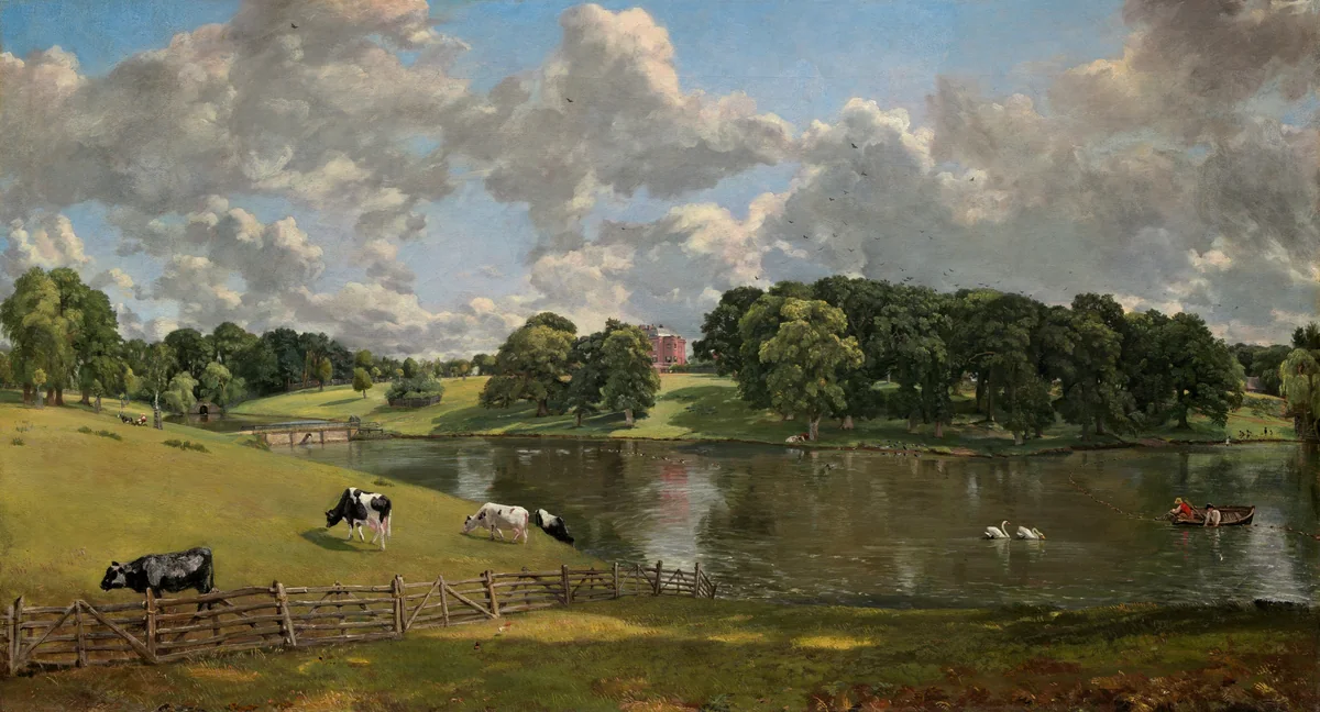 Wivenhoe Park, Essex by John Constable, painting, 1816