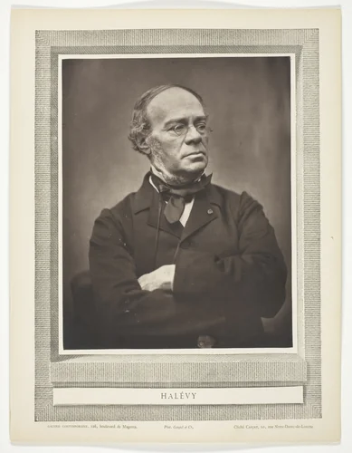 Halévy by Etienne Carjat, photograph, 1871-1877