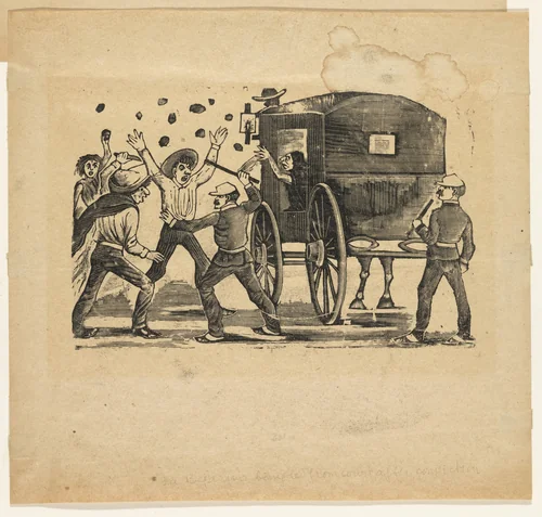 Ballad of The Bejarano (Corrido: La Bejarano) by José Guadalupe Posada, print