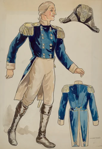 Uniform by Lillian Causey, index of american design, 1936