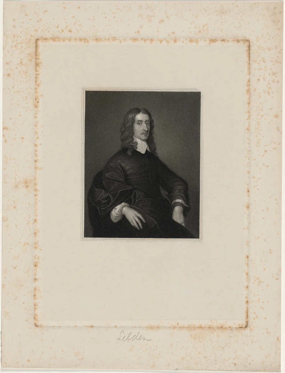 John Selden, Jurist and Antiquary by Robert Cooper
Daniel Mytens the Elder, print, 1775-1836