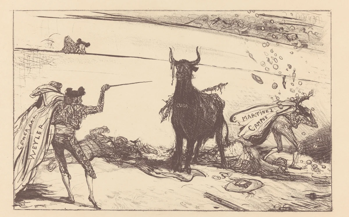 Versche krachten by Marius Bauer, print, 1896