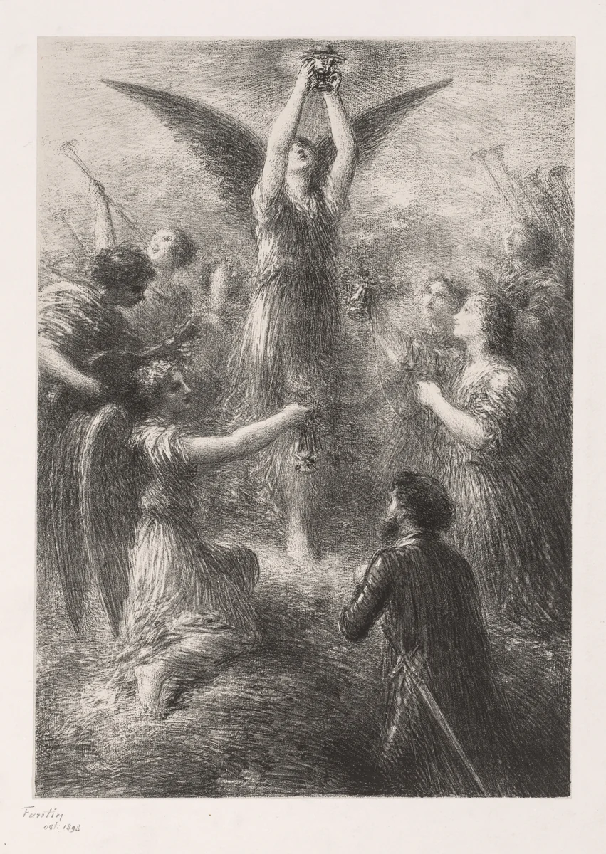 Prelude to Lohengrin by Henri Fantin-Latour, print, 1898
