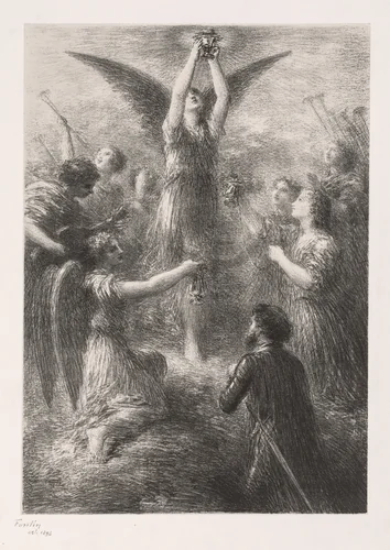 Prelude to Lohengrin by Henri Fantin-Latour, print, 1898