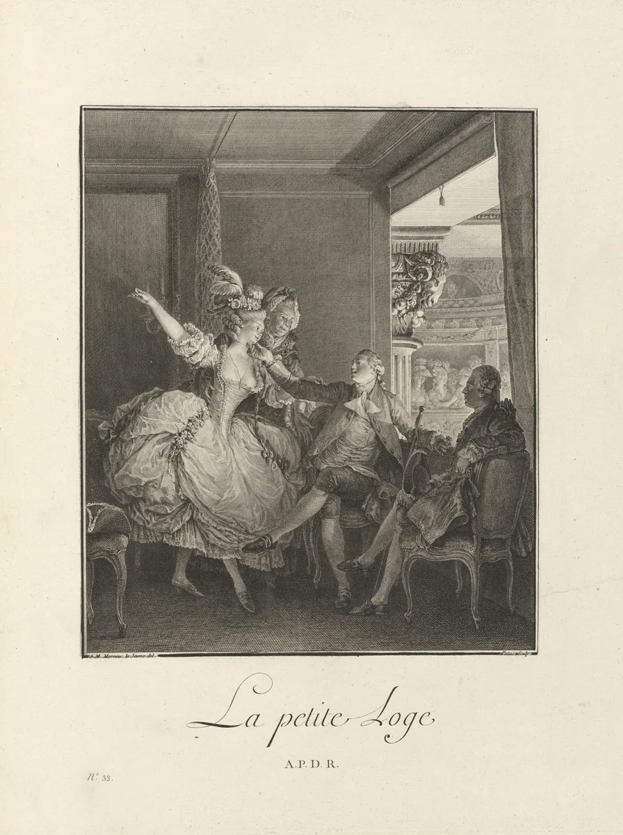 Troisième suite d'estampes pour servir à l'histoire des modes et du costume en France, dans le dix-huitième siècle. Année 1783 (Volume III) by Jean Michel Moreau, volume, 1783