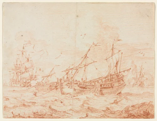 ships at sea
