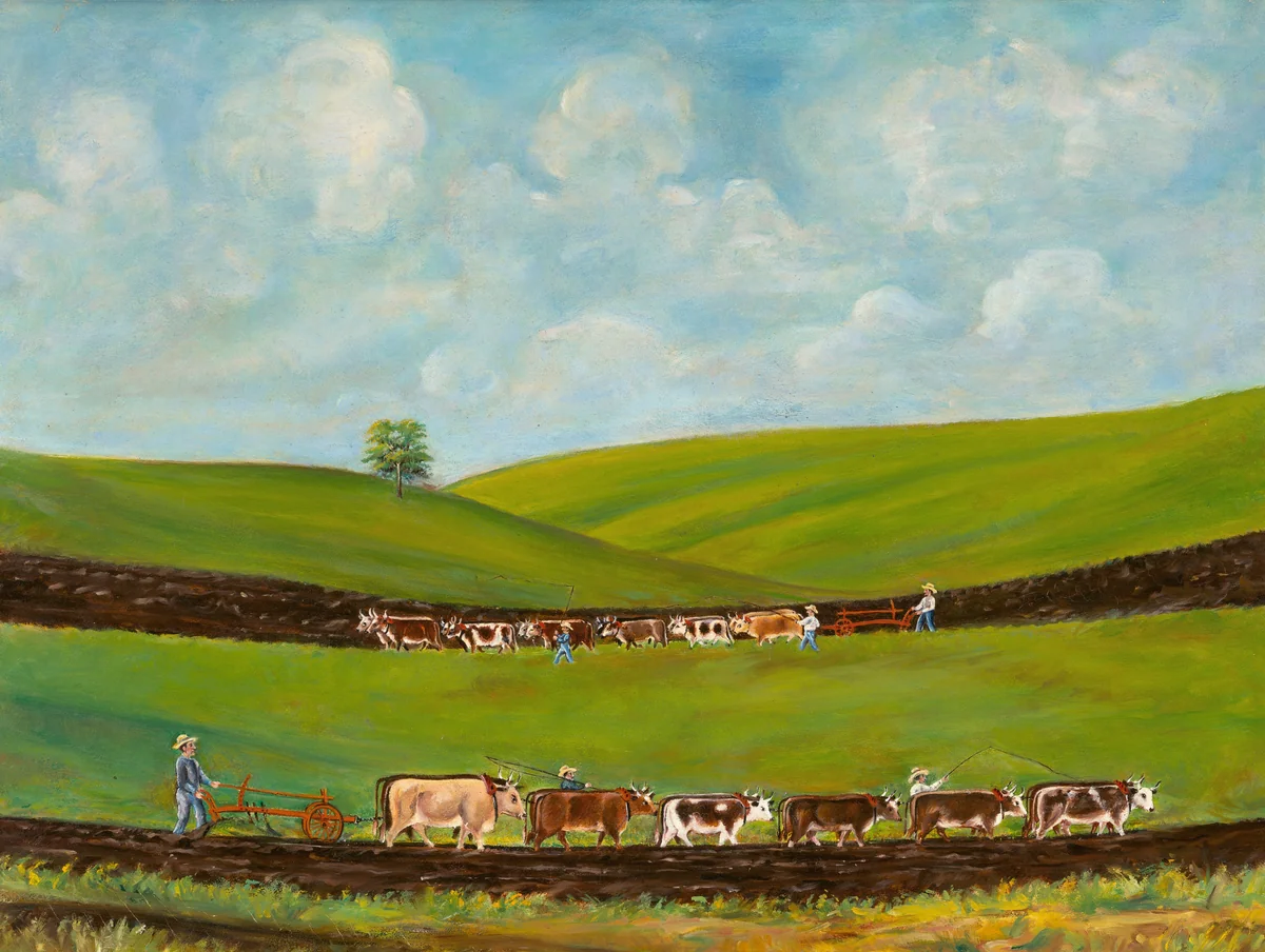 Breaking Ground by Orrie McCombs
Olof Krans, index of american design, 1939