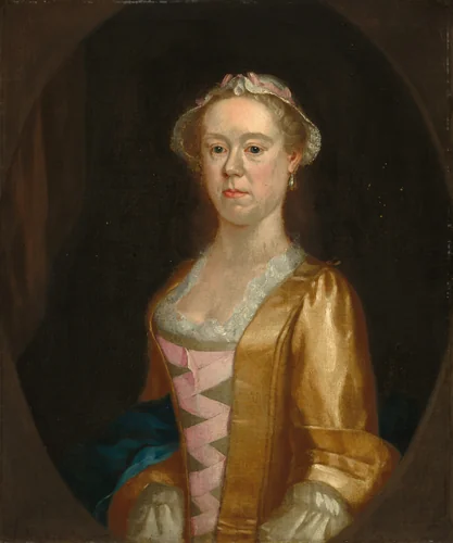 Portrait of a Lady by British 18th Century, painting, 1730-1750