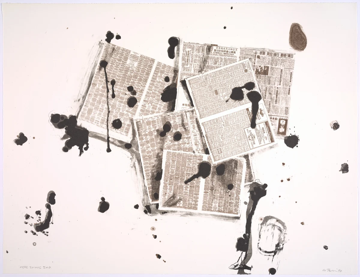 Pet Stains by Al Taylor, print, 1990