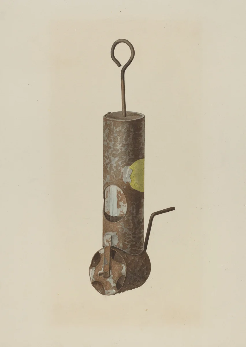 Spice Sifter by Stanley Chin, index of american design, 1935-1942