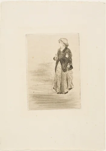 The Actress Ellen Andrée by Edgar Degas, print, 1879