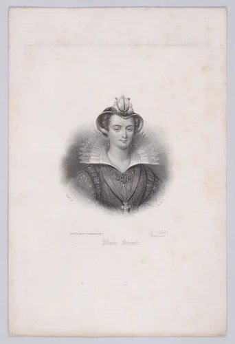 Mary, Queen of Scots by James Hopwood, print, 1800-1850