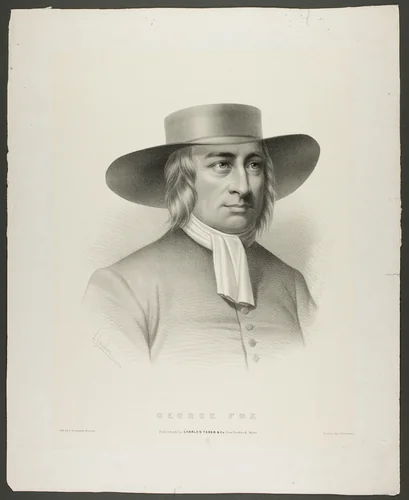 George Fox by Leopold Grozelier, print, 1853-1863