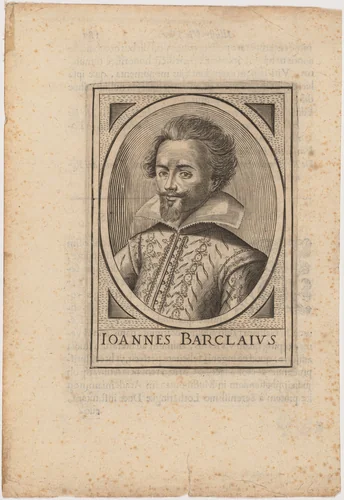 John Barclay by Anonymous Artist; Daniel Dumonstier, print, 1630
