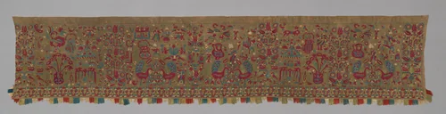 Valance (For Bed) by Greece, Epirus Province or Ionian Islands, textile, 1601-1700