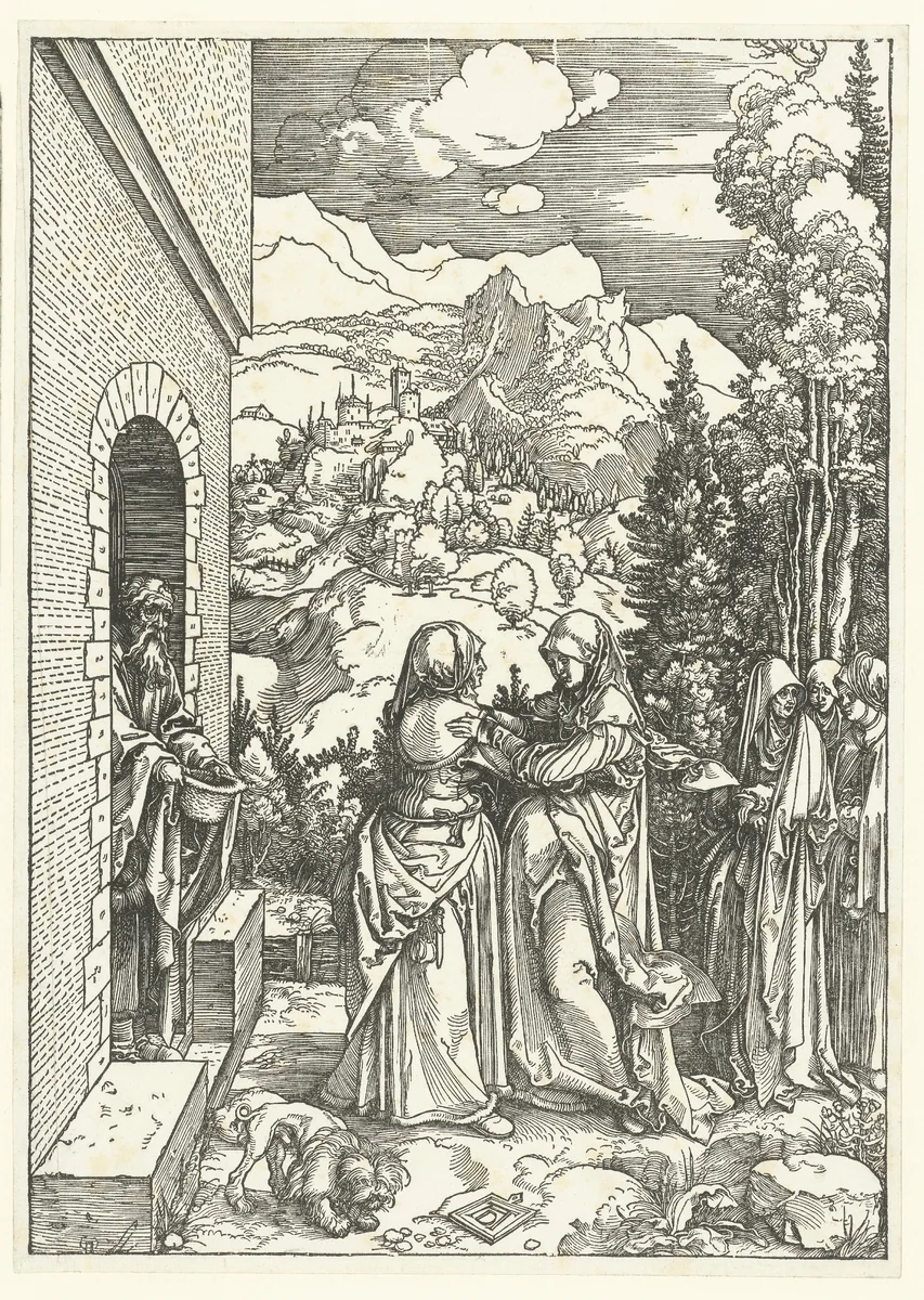 Visitatie by Unknown, print, 1503-1504