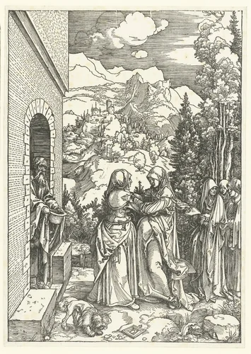 Visitatie by Unknown, print, 1503-1504
