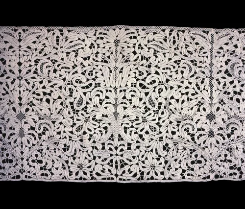 Flounce by Italy, Milan, textile, 1701-1725