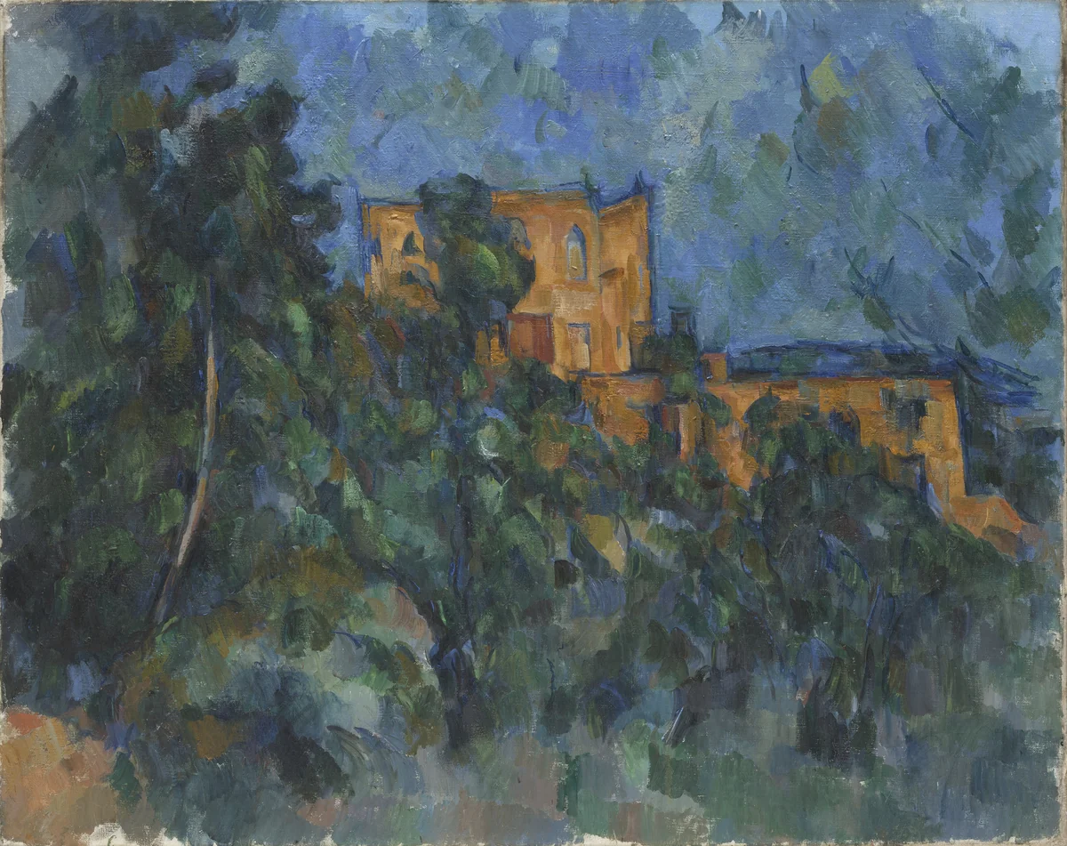 Château Noir by Paul Cézanne, painting, 1903