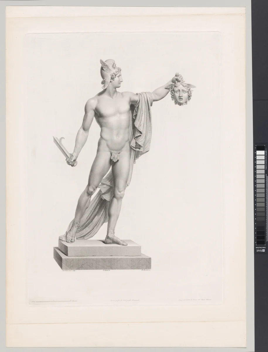 Perseus Triumphant by Domenico Marchetti, print, 1813