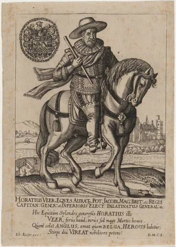 Horace Vere, Baron Vere of Tilbury by Unknown 19th Century, print, 1800-1899